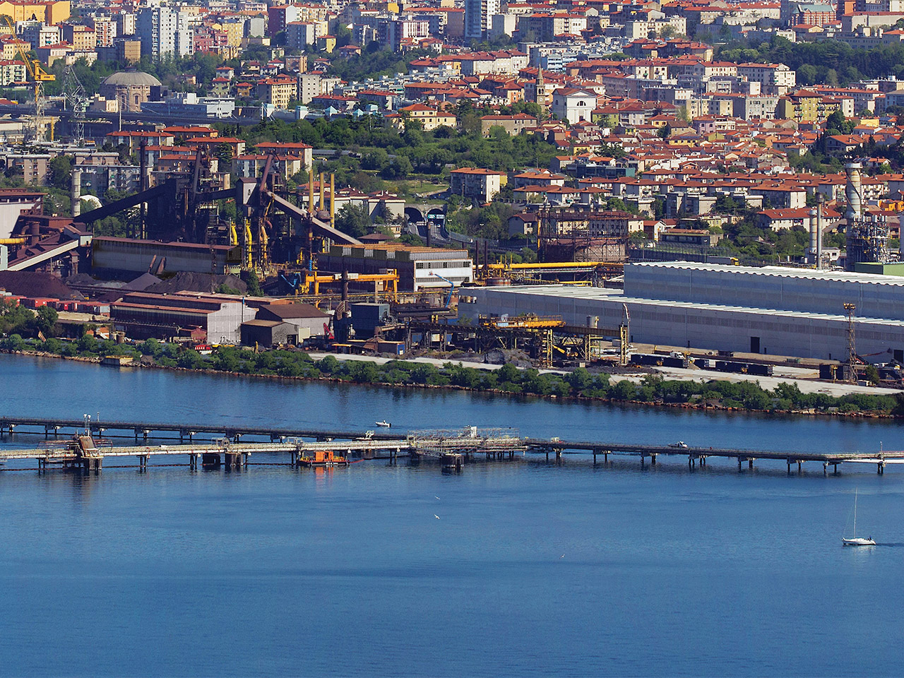 External view - Acciaieria Arvedi Trieste 